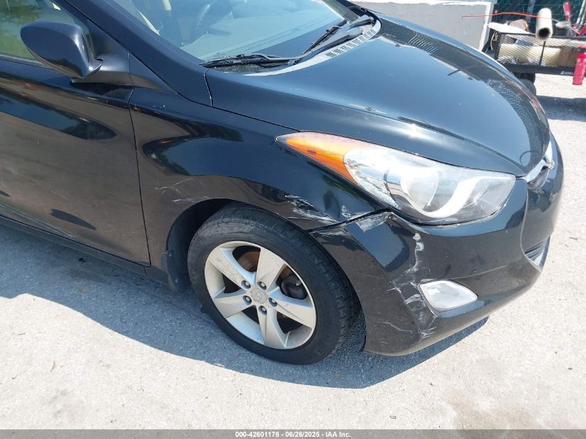 2013 Hyundai Elantra Gls VIN: KMHDH4AE3DU646610 Lot: 42601178