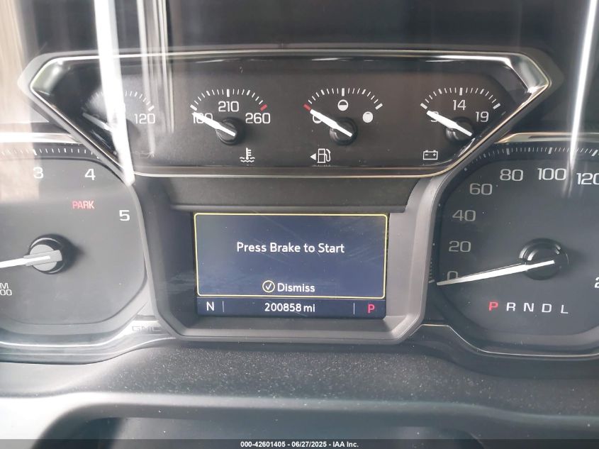 2020 GMC Sierra 2500Hd 4Wd Standard Bed At4 VIN: 1GT49PEY7LF234233 Lot: 42601405