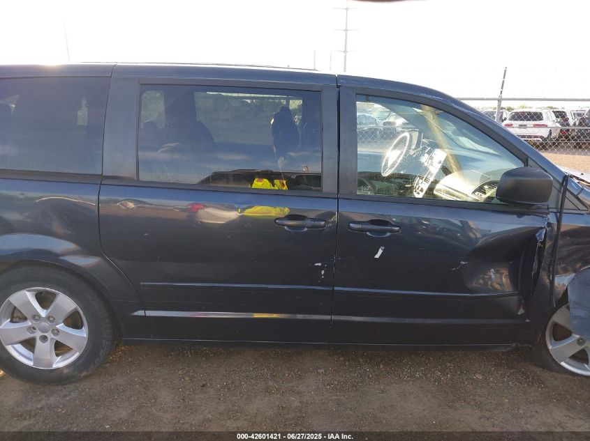 2013 Dodge Grand Caravan Se VIN: 2C4RDGBG4DR601373 Lot: 42601421