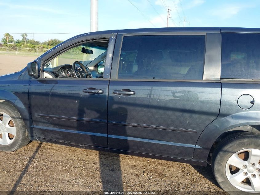 2013 Dodge Grand Caravan Se VIN: 2C4RDGBG4DR601373 Lot: 42601421