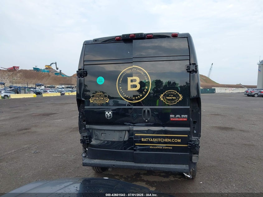 2021 Ram Promaster 2500 High Roof 159 Wb VIN: 3C6LRVDG8ME585020 Lot: 42601543