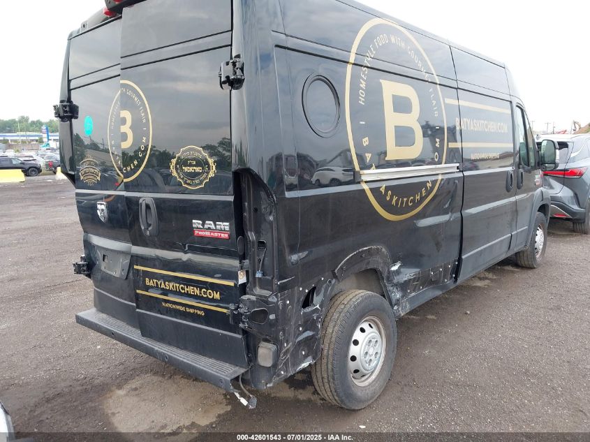 2021 Ram Promaster 2500 High Roof 159 Wb VIN: 3C6LRVDG8ME585020 Lot: 42601543