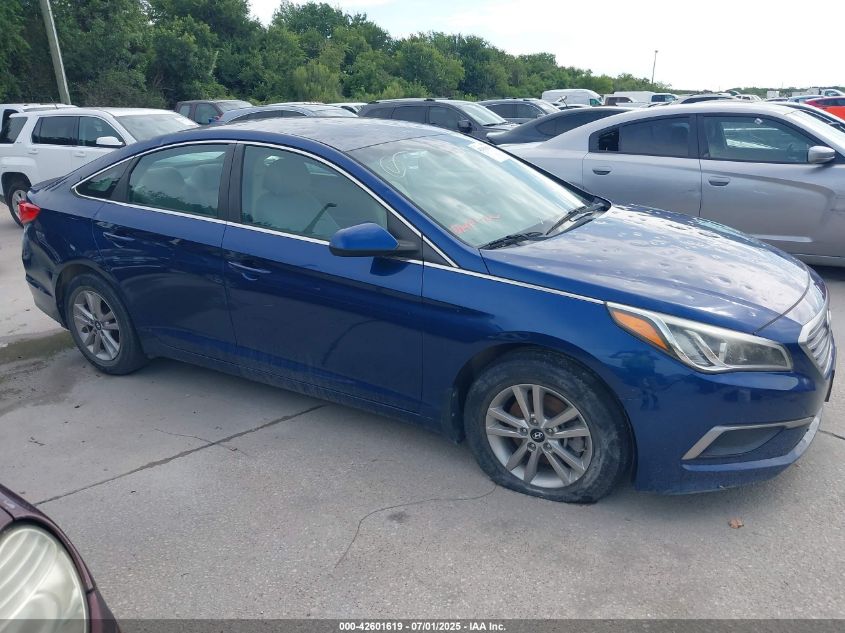 2017 Hyundai Sonata Se VIN: 5NPE24AF6HH437400 Lot: 42601619