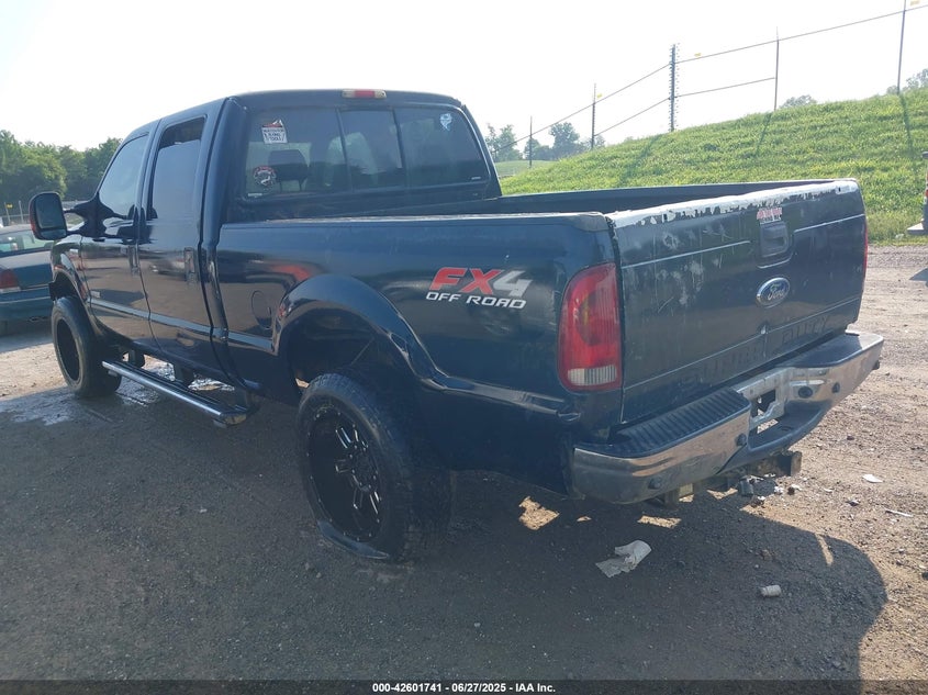 2006 FORD F-250 VIN: 1FTSW21P06EA49113