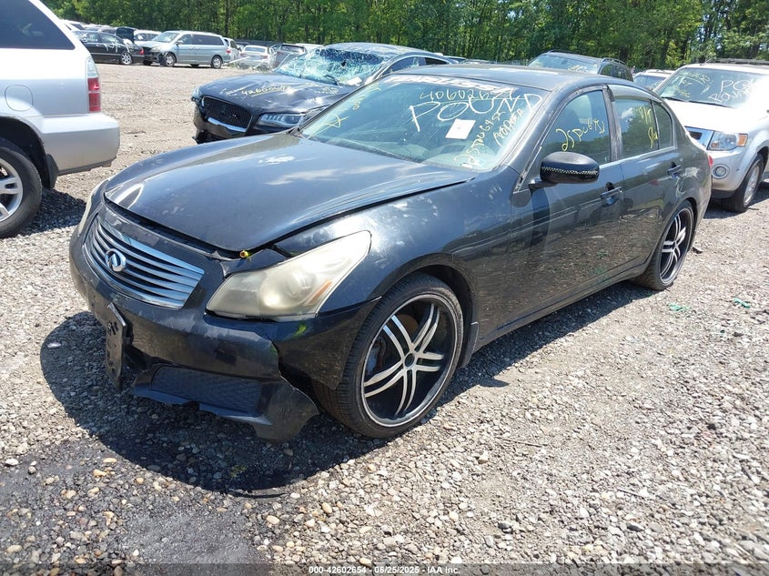2007 Infiniti G35 Journey black sedan gasoline JNKBV61E47M712844 photo #3