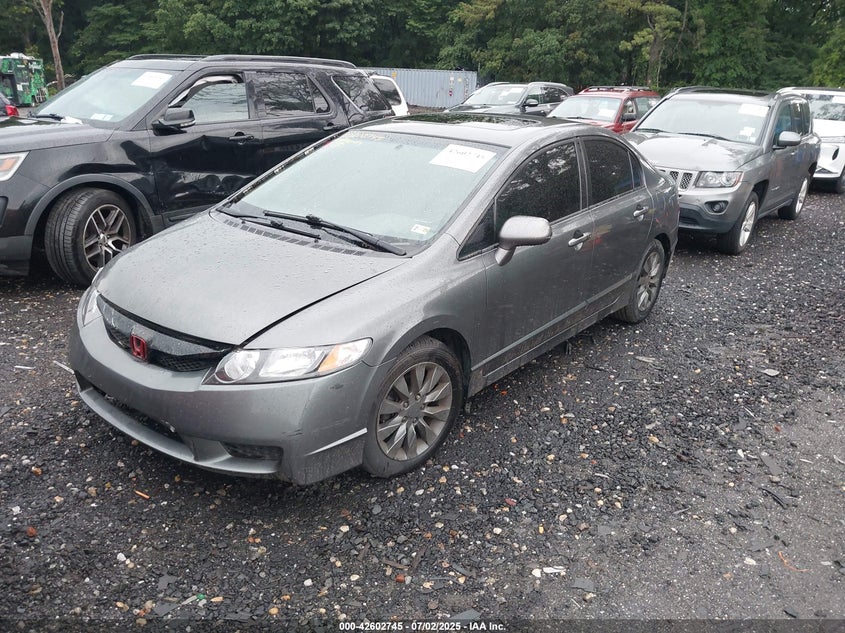 2009 HONDA CIVIC VIN: 2HGFA16819H340827
