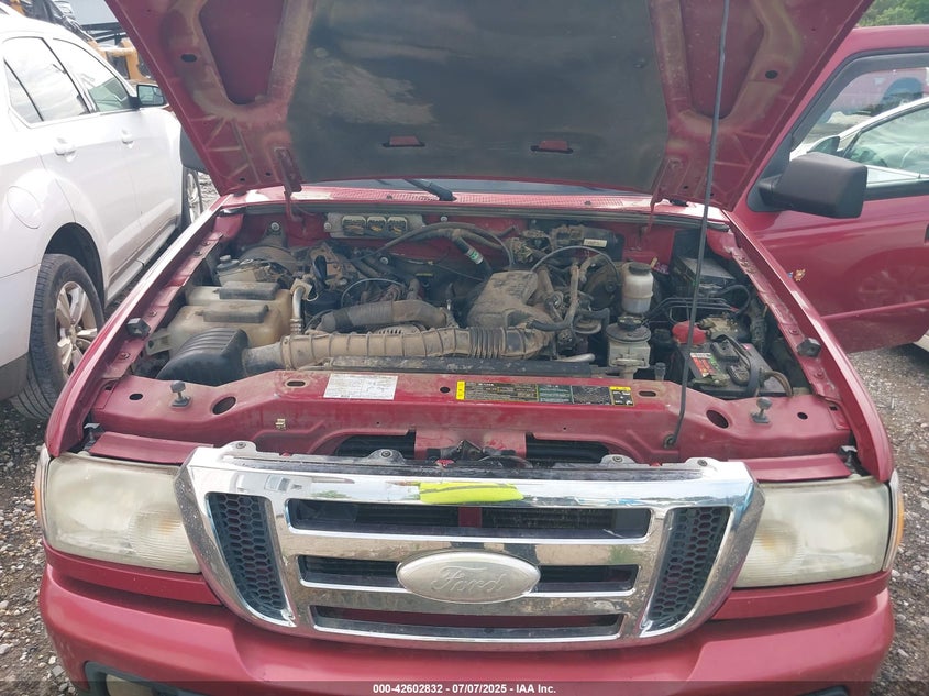 2007 FORD RANGER VIN: 1FTYR11U77PA71259