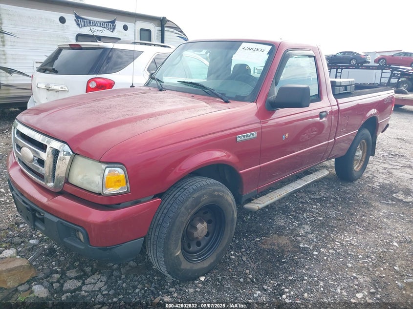 2007 FORD RANGER VIN: 1FTYR11U77PA71259