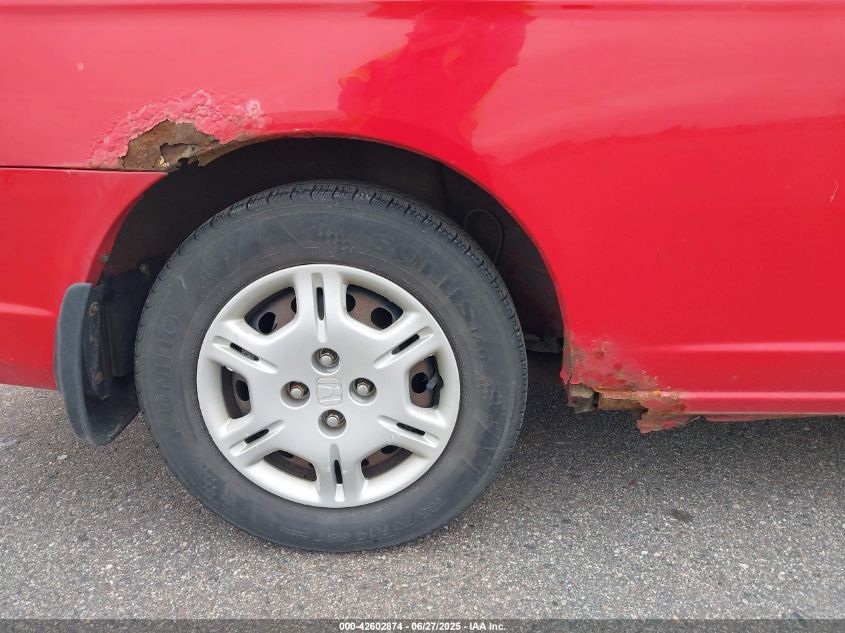 2002 Honda Civic Lx VIN: 1HGEM22582L078883 Lot: 42602874