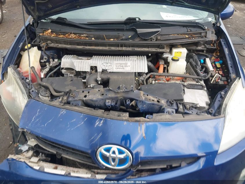 2011 Toyota Prius Two VIN: JTDKN3DU5B0315095 Lot: 42602978