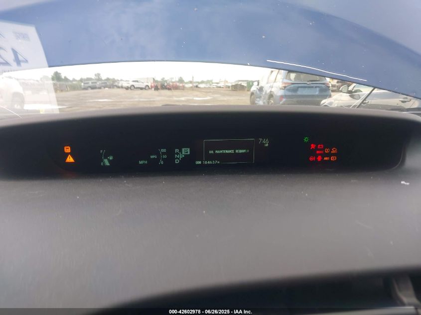 2011 Toyota Prius Two VIN: JTDKN3DU5B0315095 Lot: 42602978