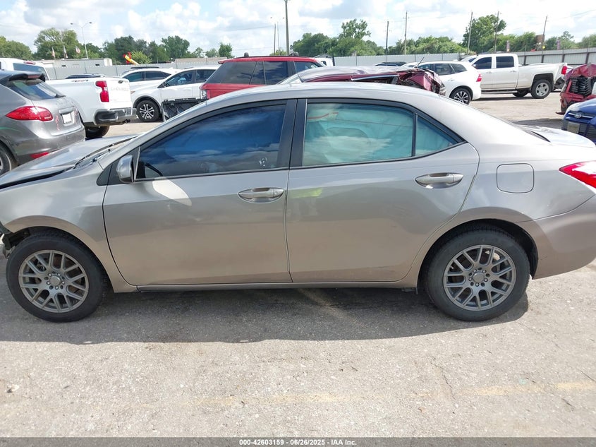 2014 TOYOTA COROLLA LE - 5YFBURHE9EP096628