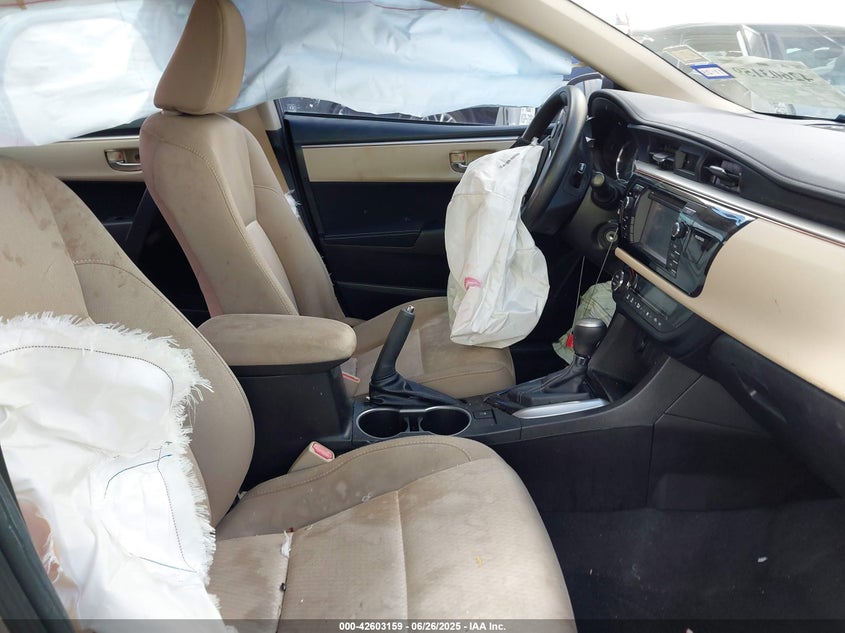2014 TOYOTA COROLLA LE - 5YFBURHE9EP096628