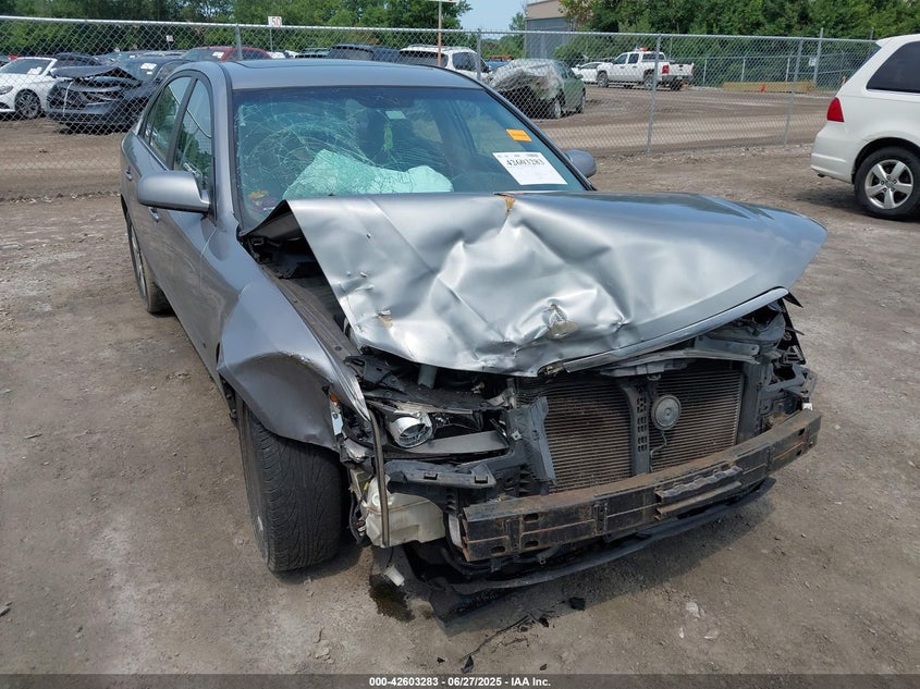 2008 HYUNDAI SONATA VIN: 5NPET46C38H392590