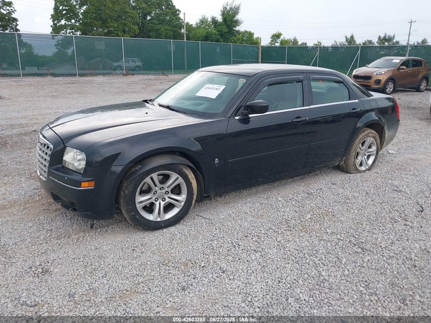 2006 Chrysler 300 Touring black sedan gasoline 2C3KA53G86H298916 photo #3