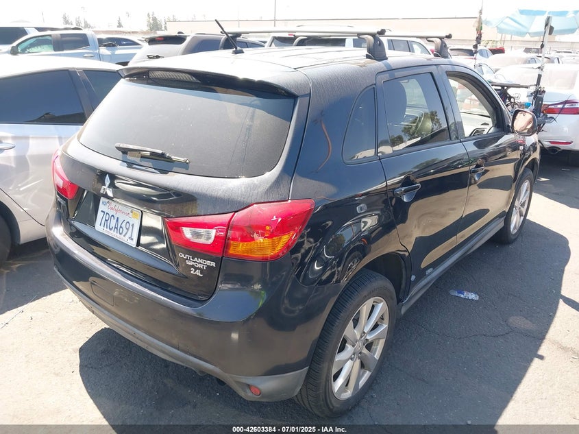 2015 MITSUBISHI OUTLANDER SPORT VIN: 4A4AP3AW7FE036826