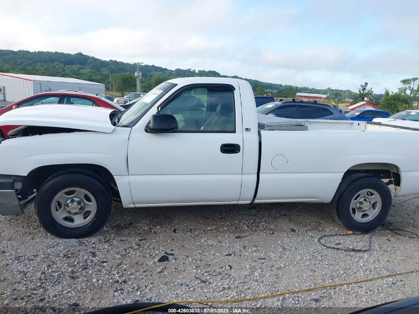 2004 Chevrolet Silverado 1500 Work Truck VIN: 1GCEC14XX4Z321880 Lot: 42603633