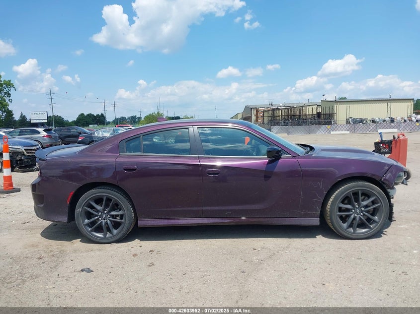 2022 Dodge Charger Gt Awd VIN: 2C3CDXMG2NH225741 Lot: 42603952