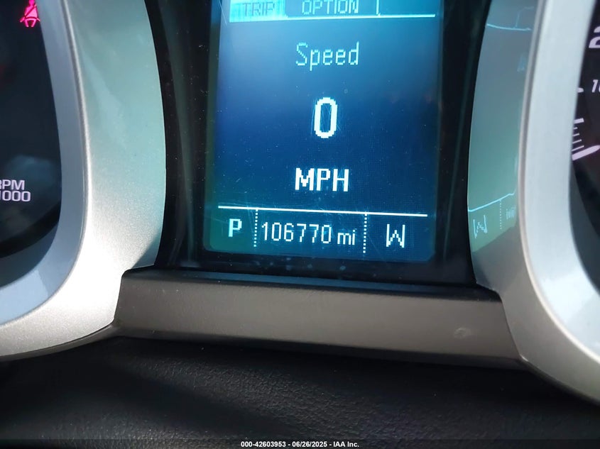 2013 CHEVROLET EQUINOX VIN: 2GNALPEK9D6356529