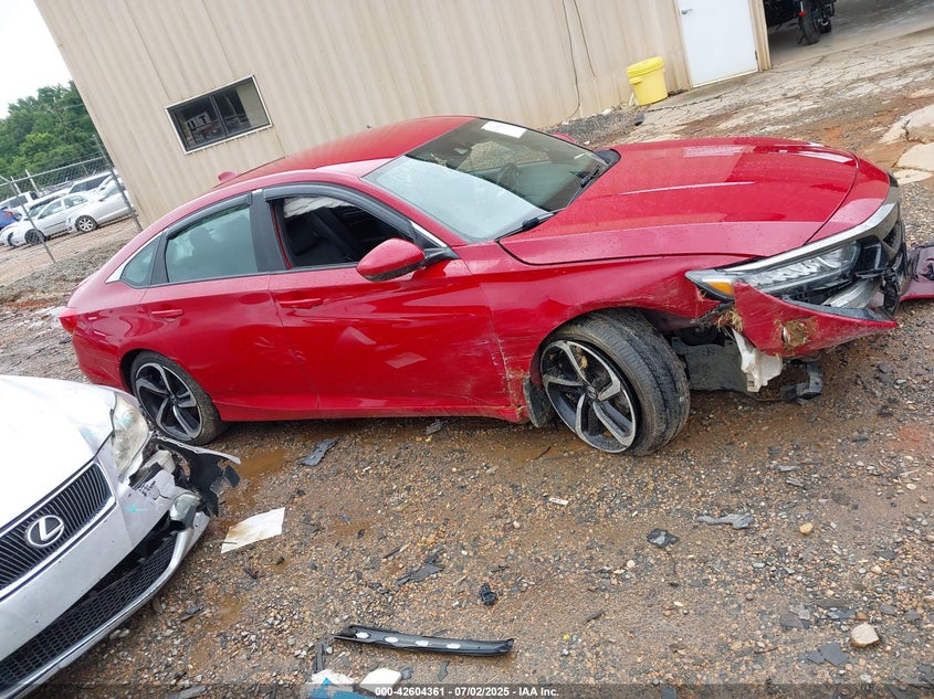2018 HONDA ACCORD SPORT - 1HGCV1F39JA154449