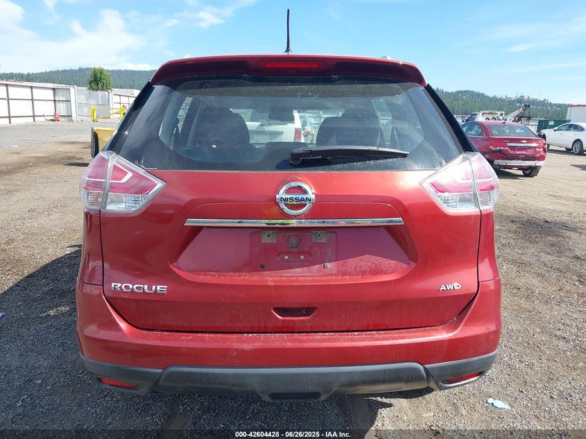 2016 NISSAN ROGUE S/SL/SV - KNMAT2MV3GP698442