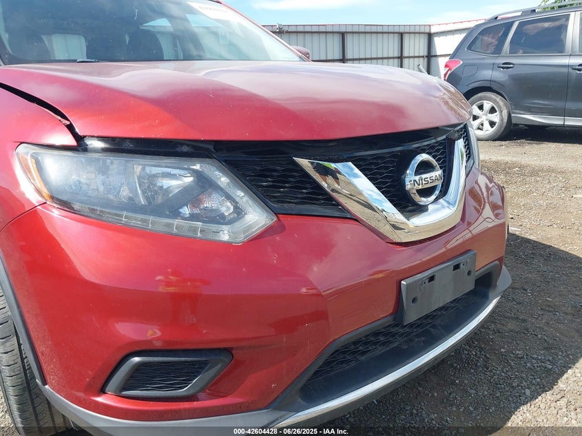 2016 NISSAN ROGUE S/SL/SV - KNMAT2MV3GP698442