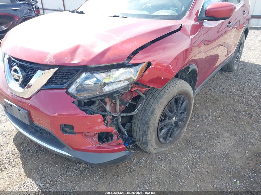 2016 NISSAN ROGUE S/SL/SV - KNMAT2MV3GP698442