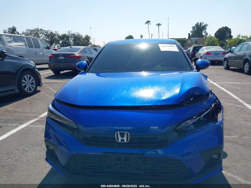 2023 Honda Civic Touring VIN: 2HGFE1F92PH309810 Lot: 42604606