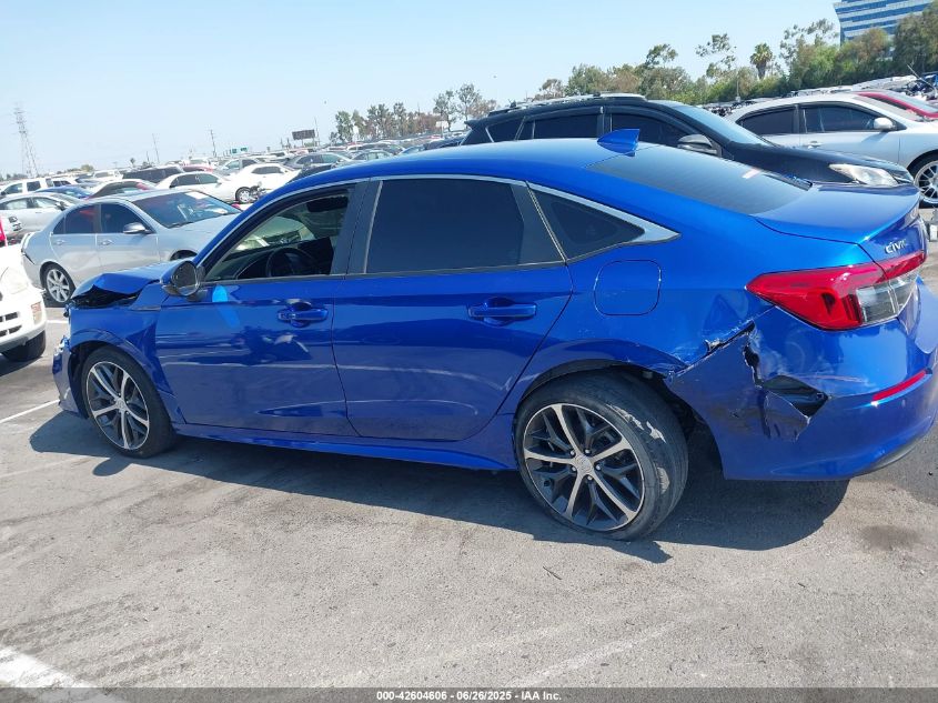 2023 Honda Civic Touring VIN: 2HGFE1F92PH309810 Lot: 42604606