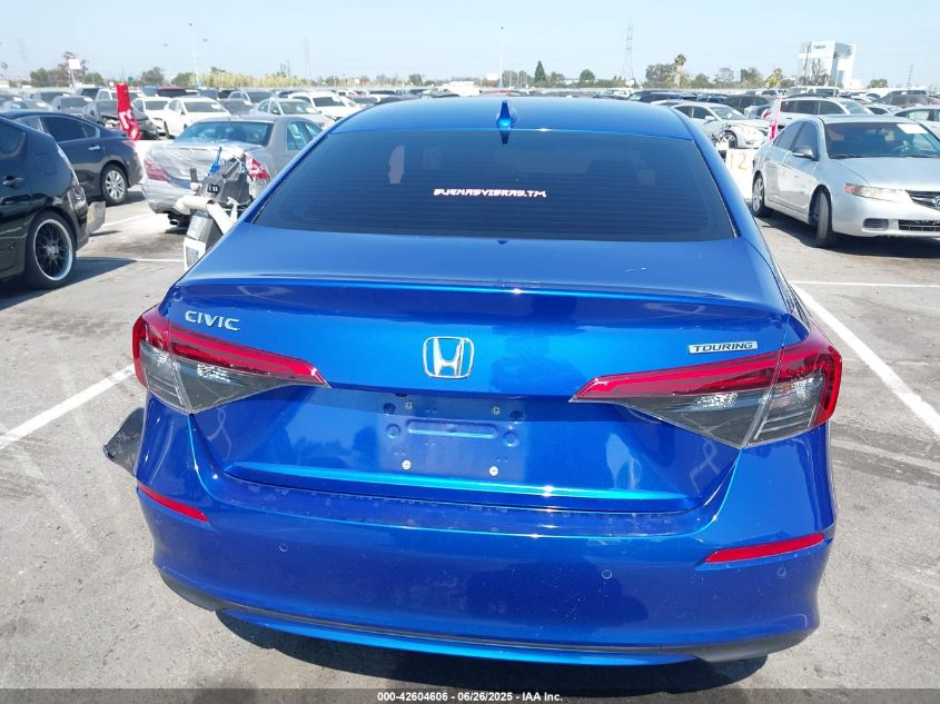 2023 Honda Civic Touring VIN: 2HGFE1F92PH309810 Lot: 42604606