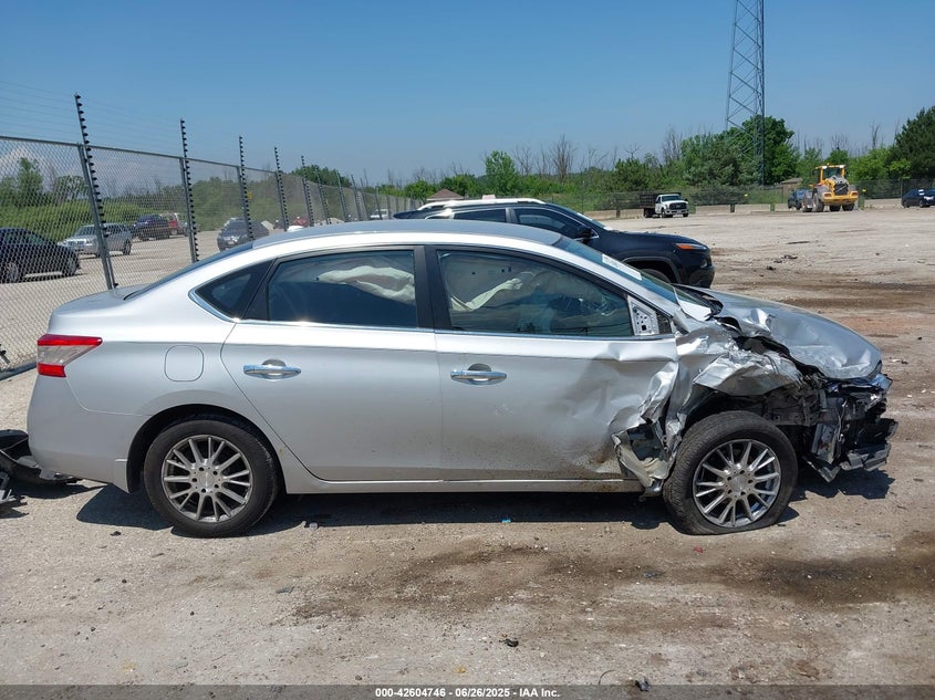 2015 Nissan Sentra Sv VIN: 3N1AB7AP4FL645476 Lot: 42604746