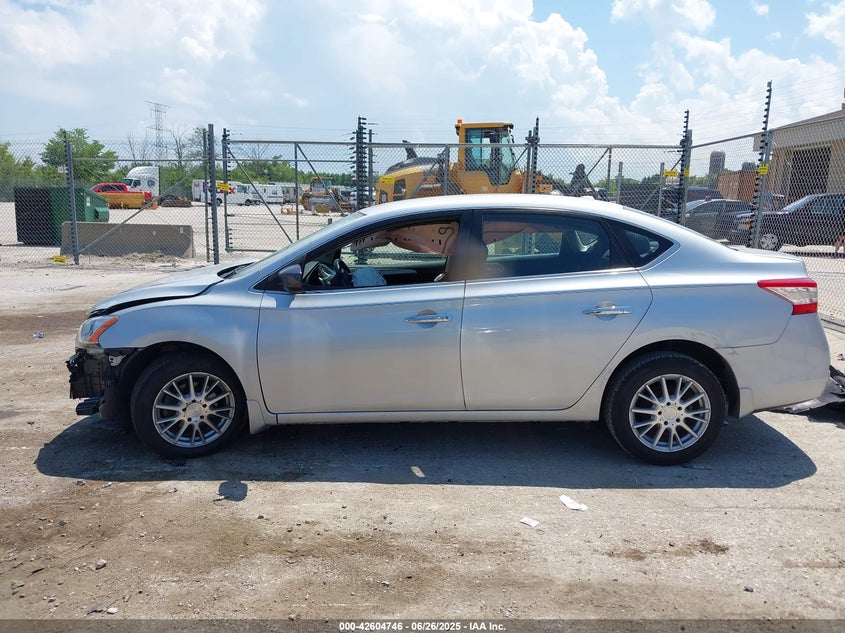 2015 Nissan Sentra Sv VIN: 3N1AB7AP4FL645476 Lot: 42604746