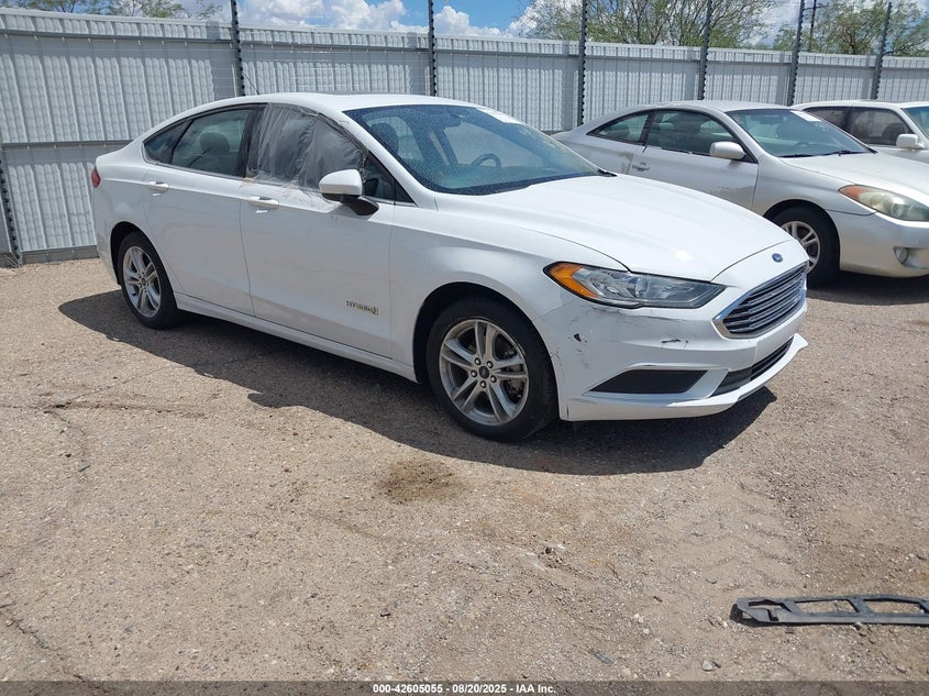 Vin: 3fa6p0lu2jr169545, lot: 43098034, ford fusion hybrid se 20181