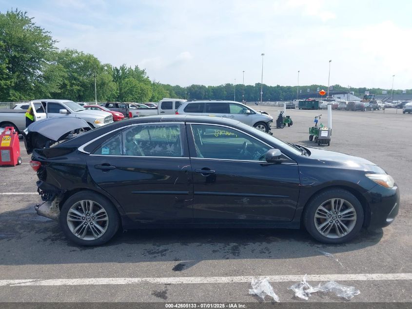 2016 Toyota Camry Se VIN: 4T1BF1FK3GU525400 Lot: 42605133