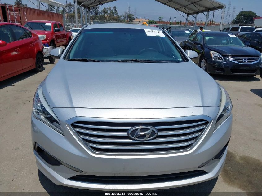2016 Hyundai Sonata Se VIN: 5NPE24AF0GH337338 Lot: 42605344
