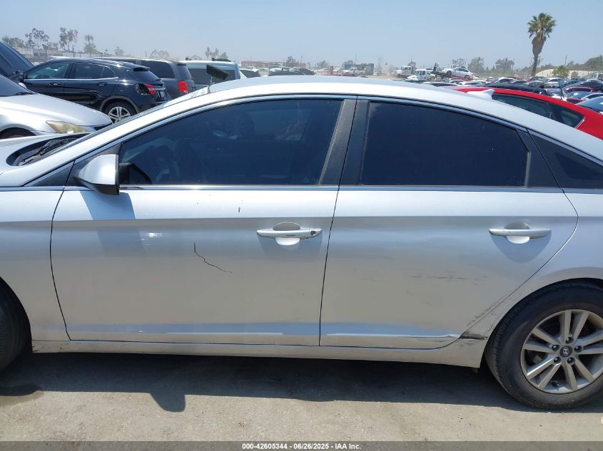 2016 Hyundai Sonata Se VIN: 5NPE24AF0GH337338 Lot: 42605344