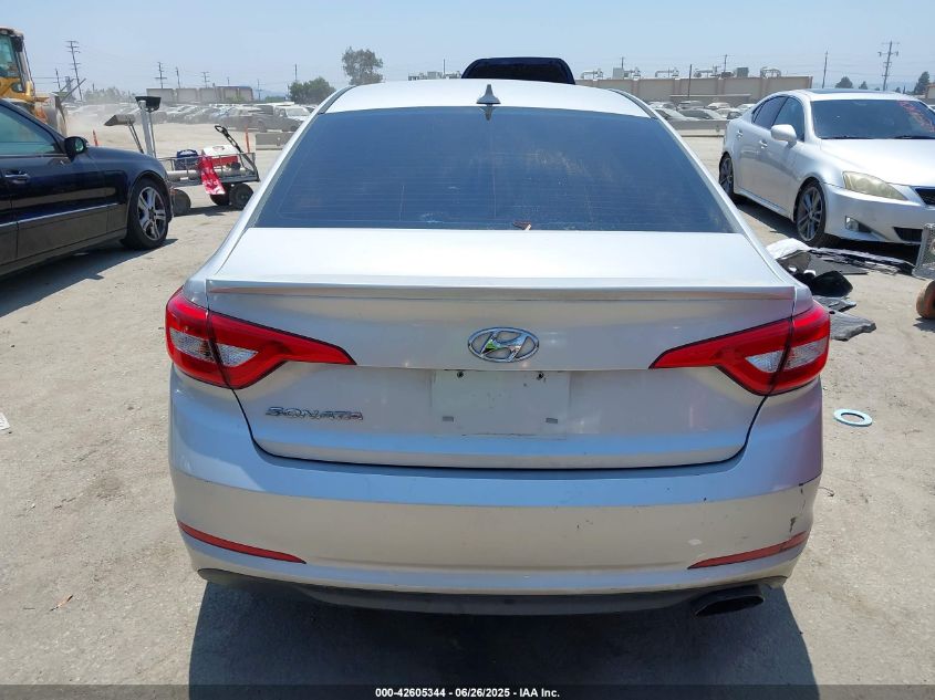 2016 Hyundai Sonata Se VIN: 5NPE24AF0GH337338 Lot: 42605344