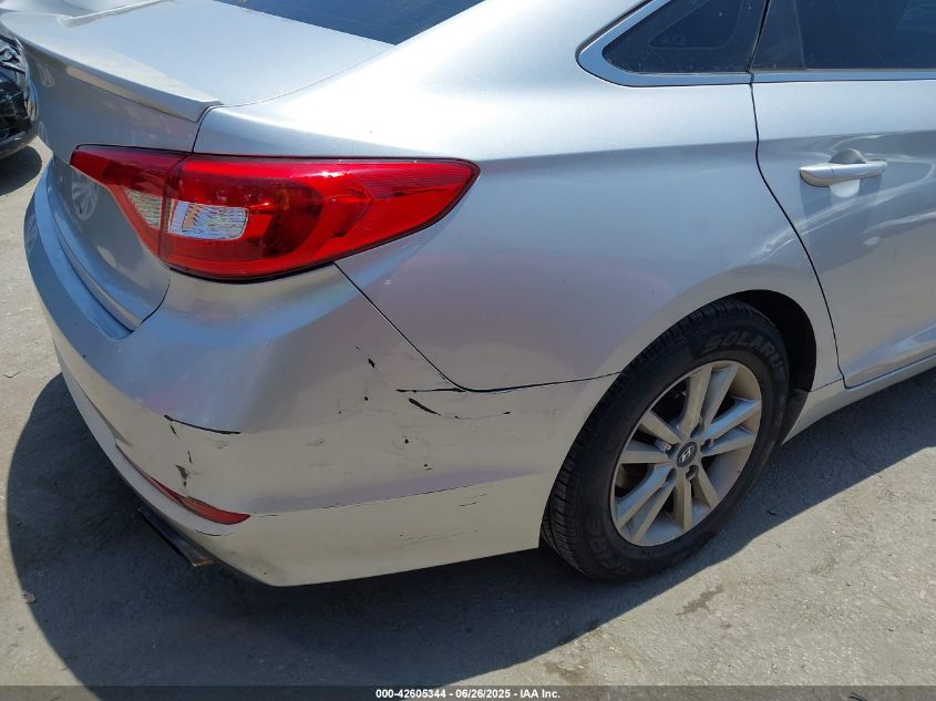 2016 Hyundai Sonata Se VIN: 5NPE24AF0GH337338 Lot: 42605344