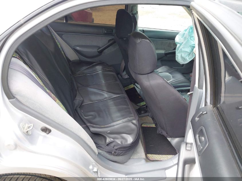 2001 Honda Civic Ex VIN: 2HGES267X1H575897 Lot: 42605634