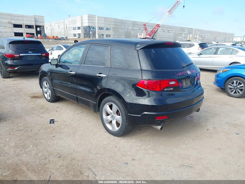 2009 Acura Rdx black other gasoline 5J8TB18209A003914 photo #4
