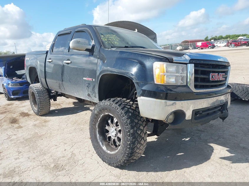 2007 GMC Sierra 1500 Slt black truck gasoline 3GTEK13Y57G553692 photo #1