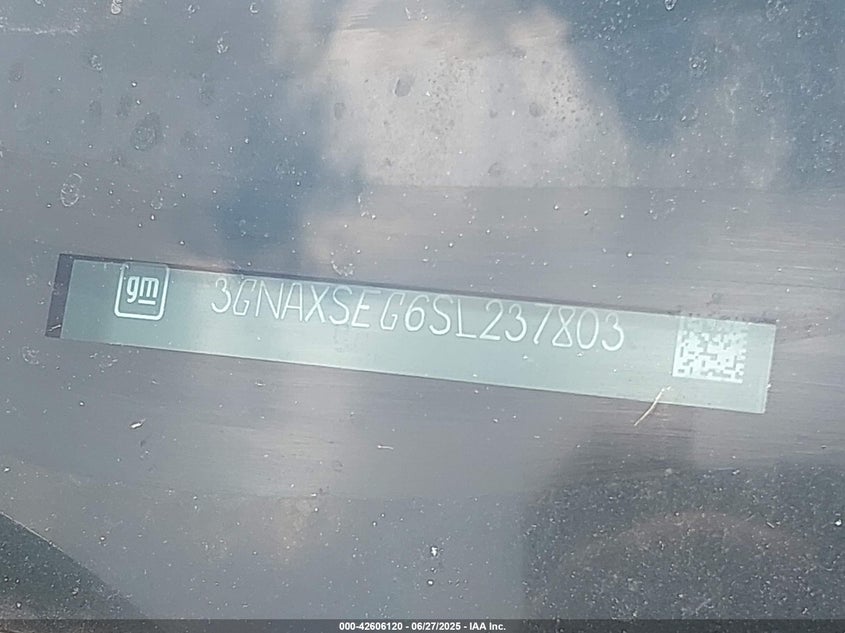 VIN 3GNAXSEG6SL237803 2025 CHEVROLET EQUINOX AWD ACTIV