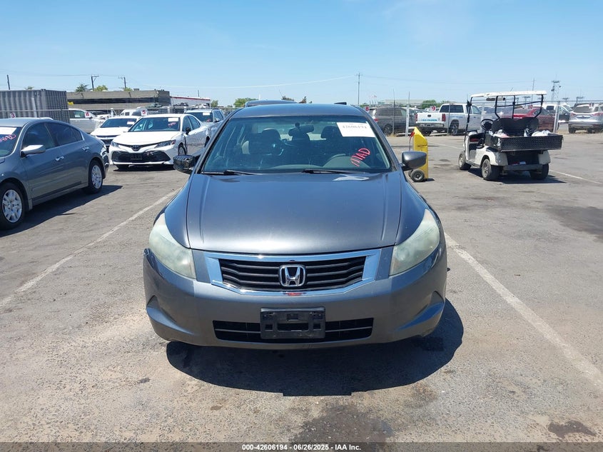 2008 Honda Accord 2.4 Lx VIN: 1HGCP26378A091264 Lot: 42606194