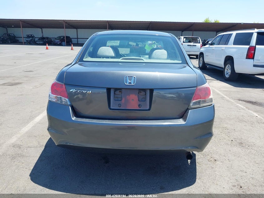 2008 Honda Accord 2.4 Lx VIN: 1HGCP26378A091264 Lot: 42606194
