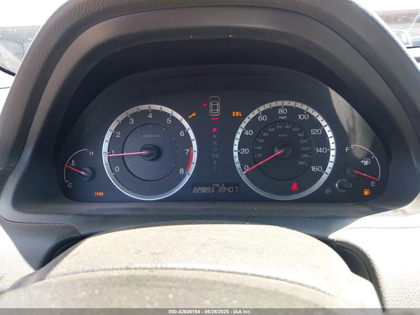 2008 Honda Accord 2.4 Lx VIN: 1HGCP26378A091264 Lot: 42606194