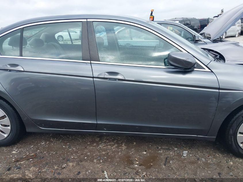 2010 Honda Accord 2.4 Lx VIN: 1HGCP2F30AA059682 Lot: 42606423