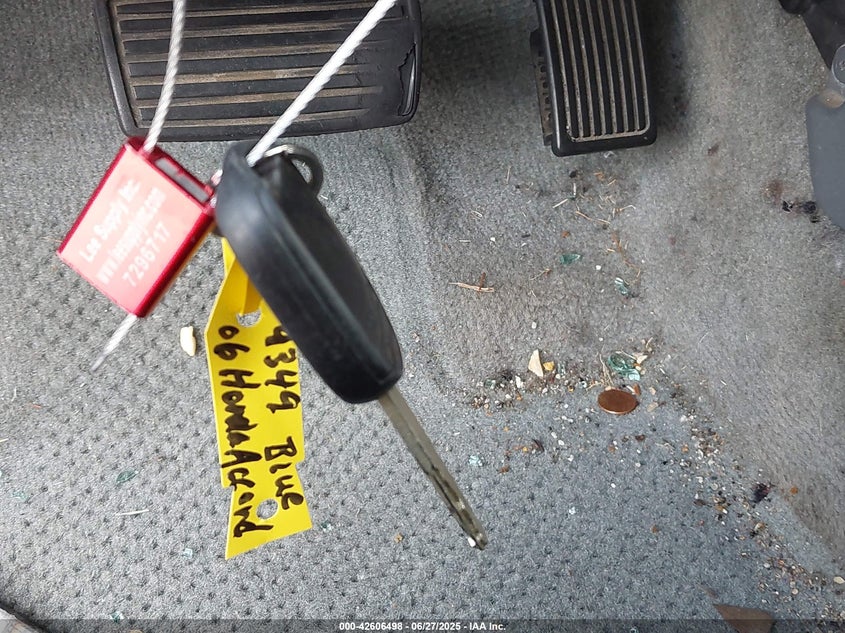 2006 Honda Accord Lx VIN: 3HGCM56406G702480 Lot: 42606498