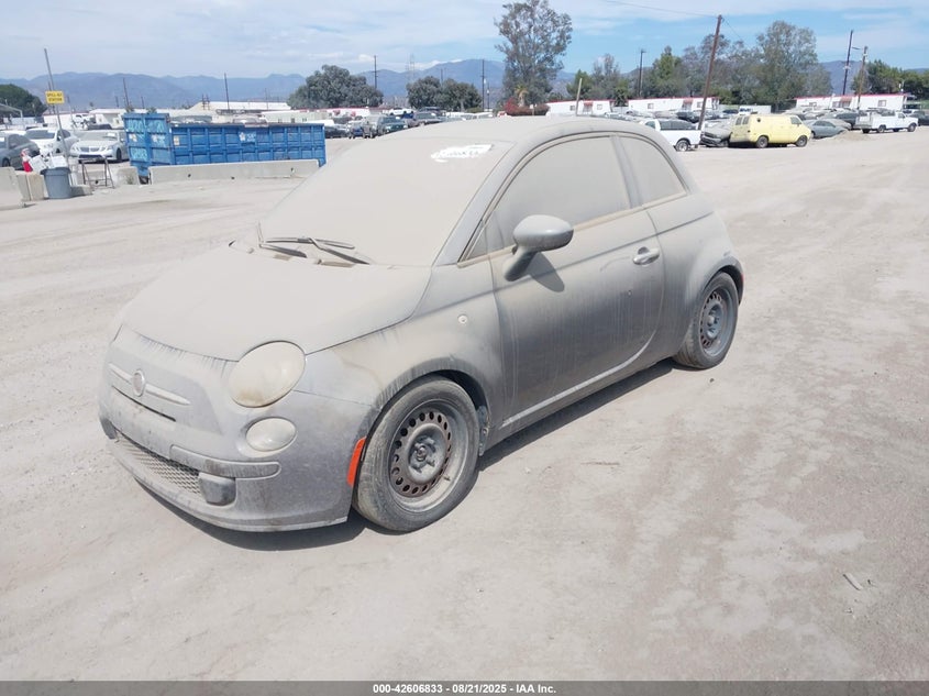 Vin: 3c3cffar5ct303797, lot: 43099812, fiat 500 pop 20122