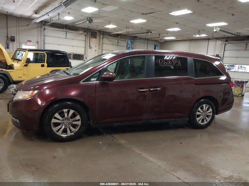 2014 Honda Odyssey Ex VIN: 5FNRL5H49EB005158 Lot: 42606851