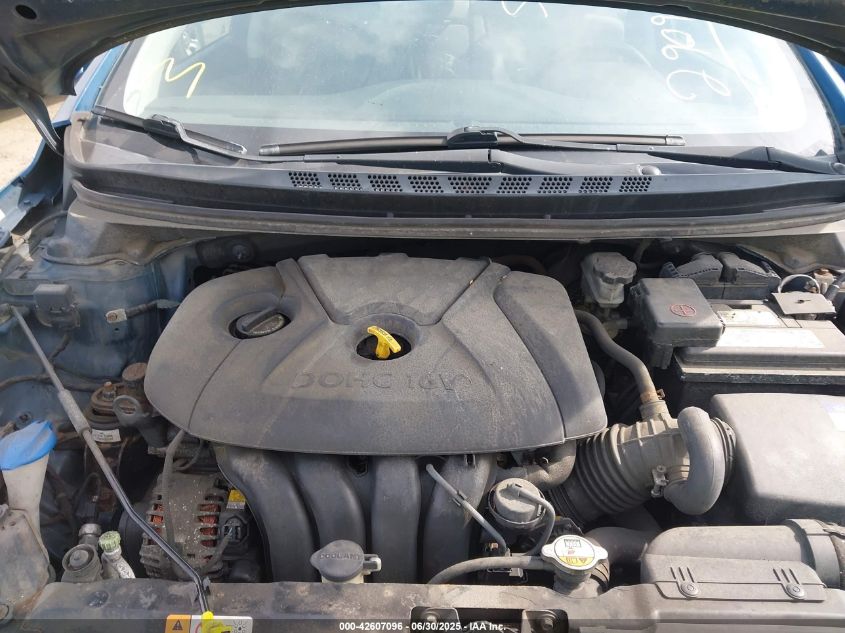 2013 Hyundai Elantra Gls VIN: KMHDH4AE4DU952909 Lot: 42607096